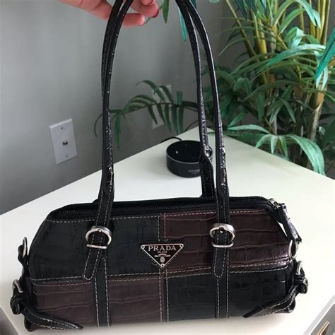 black prada milano purse|prada milano purse brown leather.